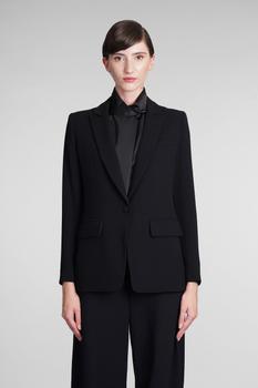 Emporio Armani | Emporio Armani Blazer In Black Polyester商品图片,