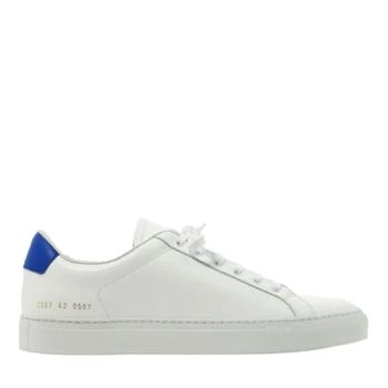 推荐Common Projects Men's White/Bluette Retro Low-Top Sneakers, Brand Size 39 ( US Size 6 )商品