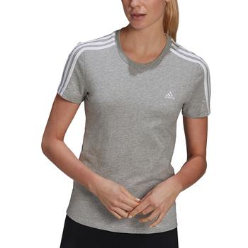Adidas | Women's Essentials Cotton 3 Stripe T-Shirt商品图片,5折