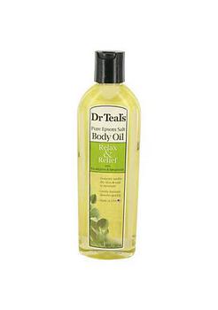 商品Dr Teal's Bath Additive Eucalyptus Oil Dr Teal's Pure Epson Salt Body Oil Relax & Relief with Eucalyptus & Spearmint 8.8 oz (Women)图片