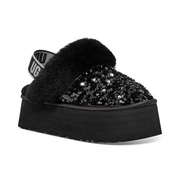 推荐Women's Funkette Chunky Sequin Slingback Flats商品