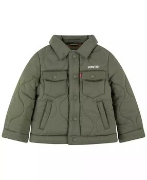 Levi's | Toddler & Little Boys Quilted Trucker Jacket,商家Macy's,价格¥524