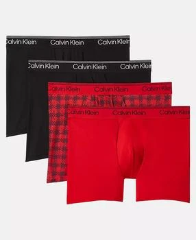 Calvin Klein | Men's 4-Pack Micro Stretch Boxer Briefs,商家Macy's,价格¥207