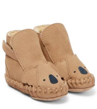 推荐Baby Kapi leather booties商品