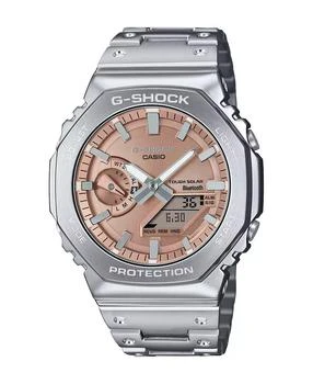 G-Shock | Men's Silver Tone Stainless Steel Watch, 44.4mm, GMB2100AD-5A,商家Macy's,价格¥4113