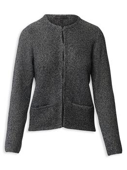 maje外套, [二手商品] Maje | Maje Open Front Jacket In Silver Tweed商品图片 