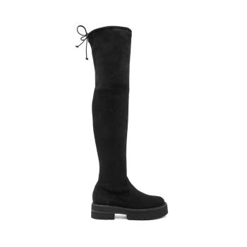 stuart weitzman lowland, Stuart Weitzman | STUART WEITZMAN 女士黑色过膝长靴  LOWLAND-ULTRAL-SUEDE-BLACK商品图片 独家减免邮费