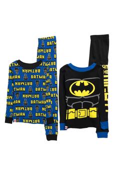 商品SGI APPAREL | Lego Batman Print Cotton Pajama 4-Piece Set,商家Nordstrom Rack,价格¥199图片