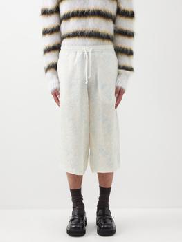 Charles Jeffrey Loverboy, Charles Jeffrey Loverboy | Printed linen Bermuda shorts商品图片 