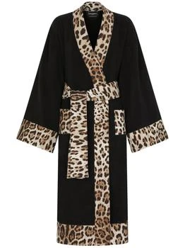 Dolce & Gabbana | Leopardo Bathrobe,商家LUISAVIAROMA,价格¥8112