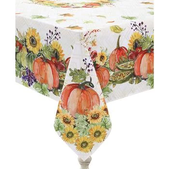 Laural Home | Cornucopia Harvest Tablecloth, 70" x 84",商家Macy's,价格¥734