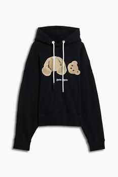 推荐Oversized embroidered French cotton-terry hoodie商品