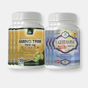 商品Totally Products | Amino Trim and L-Glutamine Combo Pack,商家Verishop,价格¥472图片