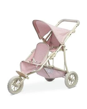 Teamson | Olivia's Little World, Baby Doll Twin Jogging Stroller - Ages 3+,商家Bloomingdale's,价格¥626