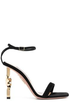 Aquazzura | Aquazzura Twist Sculptured Heel Sandals 5.7折