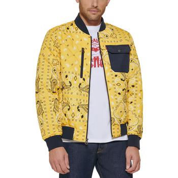 李维斯外套, Levi's | Men's Printed Quilted Bomber Jacket商品图片 7折×额外7折, 额外七折