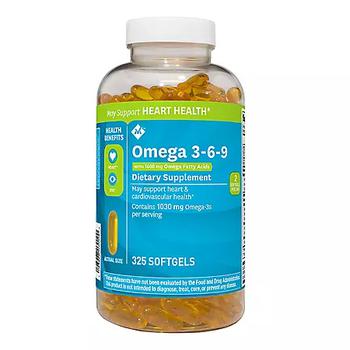 推荐Member's Mark Omega 3-6-9 Dietary Supplement (325 ct.)商品