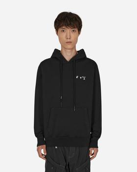 推荐Logo Slim Hooded Sweatshirt Black商品