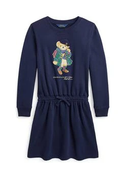 Ralph Lauren | Lauren Childrenswear Girls 7 16 Polo Bear Fleece Dress,商家Belk,价格¥194