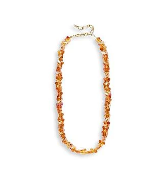 Anni Lu | Crystal Butterfly Beaded Necklace, 15.55"-17.32",商家Bloomingdale's,价格¥696