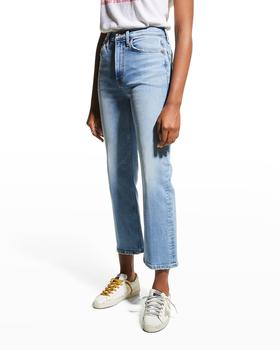 70s Crop High-Rise Boot-Cut Jeans product img