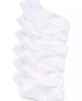 Ralph Lauren | Polo Low-Cut Socks 6 Pack, Little Girls & Big Girls,商家Macy's,价格¥88