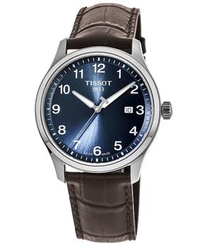 Tissot | Tissot Classic XL Blue Dial Brown Leather Strap Men's Watch T116.410.16.047.00商品图片,6.6折