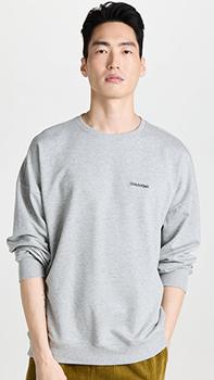 Calvin Klein | 时尚棉布长袖运动衫商品图片,6折