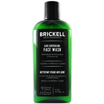 Brickell Mens Products | Brickell Men's Products Acne Controlling Face Wash, 6 oz.,商家Macy's,价格¥171