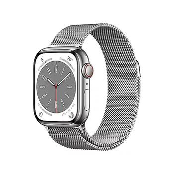 Apple | Apple Watch Series 8 GPS + Cellular 41mm Stainless Steel Case with Milanese Loop (Choose Color)商品图片,