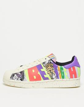 阿迪达斯贝壳头, Adidas | adidas Originals Superstar Pride trainers in multi商品图片 