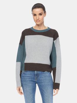 360 Cashmere是什么牌子, 360Cashmere | 360 Cashmere Saharah Sweater In Teal商品图片 