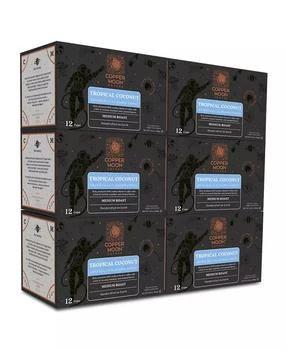 Copper Moon Coffee | Tropical Coconut Single Serve Coffee Pods, 72 Count,商家Macy's,价格¥250