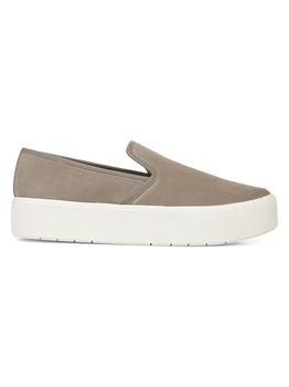 加拿大vince鞋, Vince | Brenden-B Suede Platform Sneakers商品图片 2.8折