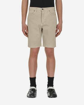 stussy裤子, STUSSY | Washed Canvas Big OL' Shorts White商品图片 额外8.6折, 额外八六折