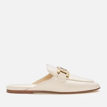 Tod's | Tod's Women's Leather Slide Loafers - White 