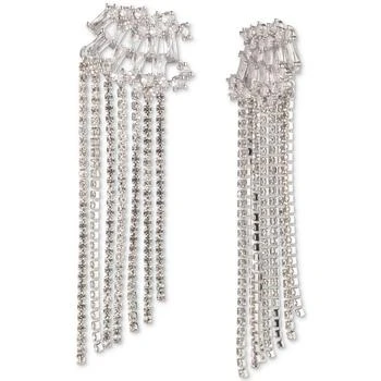 Givenchy | Silver-Tone Crystal Long Chain Ear Climbers 6.9折