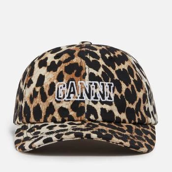 Ganni | Ganni Logo-Embroidered Cotton-Canvas Baseball Cap 