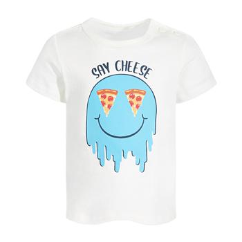 First Impressions | Baby Boys Say Cheese T-Shirt, Created for Macy's商品图片,3.7折