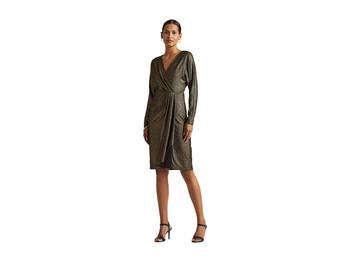 女装拉夫劳伦连衣裙, Ralph Lauren | Metallic Jacquard Dress商品图片 4折