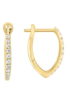 Effy | Diamond Huggie Hoop Earrings,商家Nordstrom Rack,价格¥3608