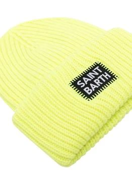 Mc2 Saint Barth | Mc2 Saint Barth Kids Berry Jr Ribbed Hat,商家Cettire,价格¥456