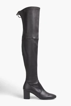 Stuart Weitzman | Genna 60 leather thigh boots,商家THE OUTNET US,价格¥1635