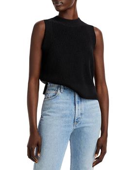AQUA | Sleeveless Cotton Sweater商品图片,3.5折