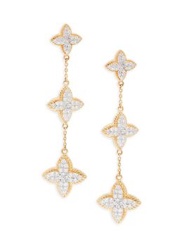 商品14K Yellow Gold & 1.17 TCW Diamond Earrings图片