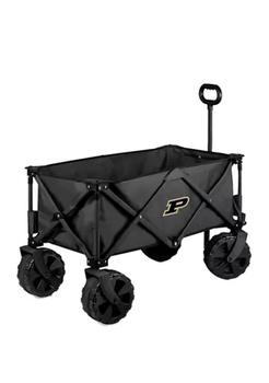 ONIVA | NCAA Purdue Boilermakers Adventure Wagon Elite All Terrain Portable Utility Wagon商品图片,