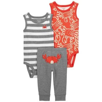 Carter's | Baby 3 Piece Crab Little Character Set,商家Macy's,��价格¥78