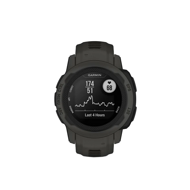 Garmin | GARMIN 男女同款黑色树脂表盘石英机芯黑色硅胶表带时尚多功能智能手表45MM,商家VP FRANCE,价格¥2614