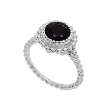 商品Macy's | Women's Onyx Beaded Ring,商家Macy's,价格¥565图片