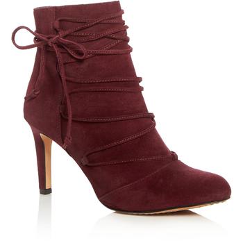 Vince Camuto Specialty Size, Vince Camuto | Vince Camuto Womens Chenai Suede Front Tie Ankle Boots商品图片 3.4折